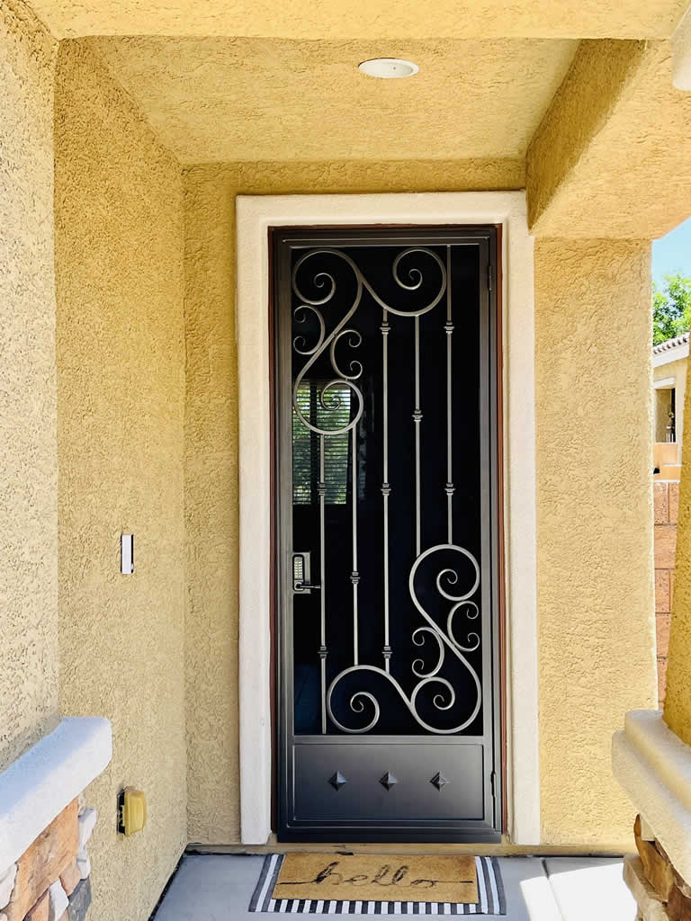 slim line security door, security screens for doors